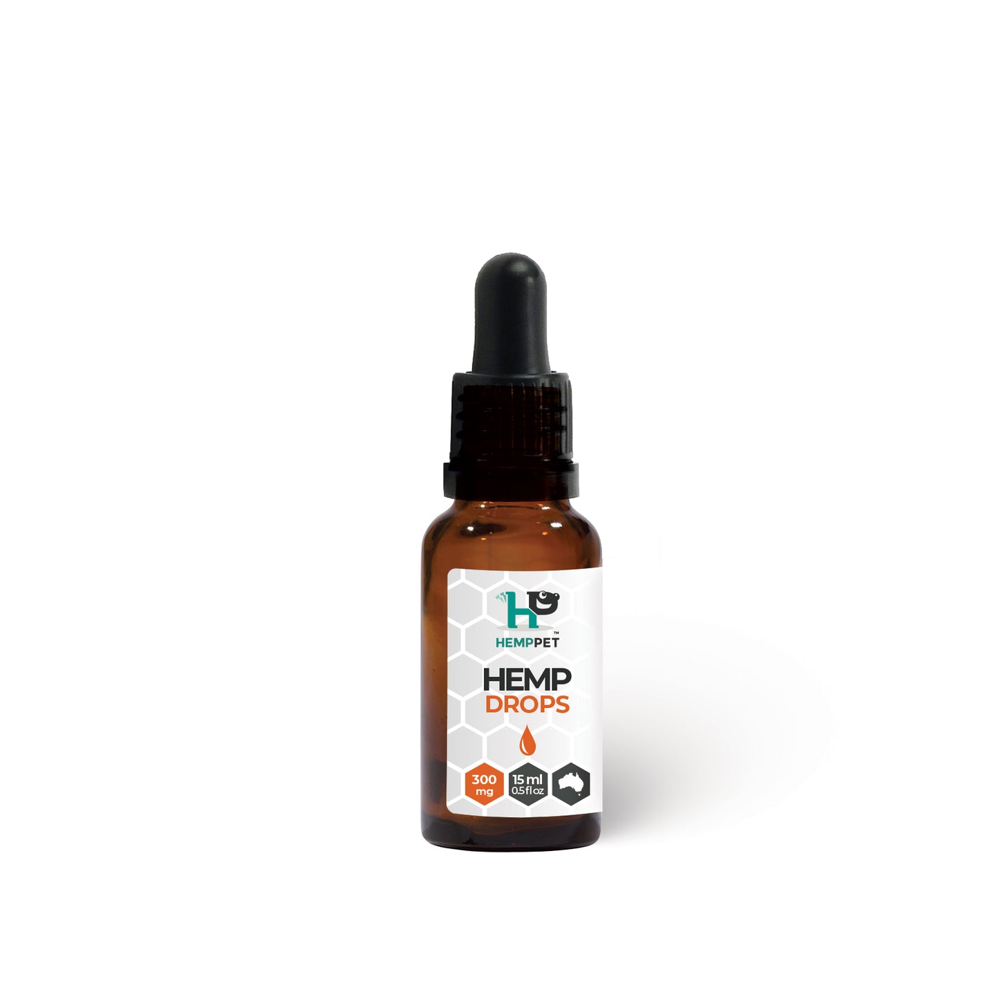 VET | Dog | Oil | Box of 1 | Hemp Drops 300mg for Dogs 15ml