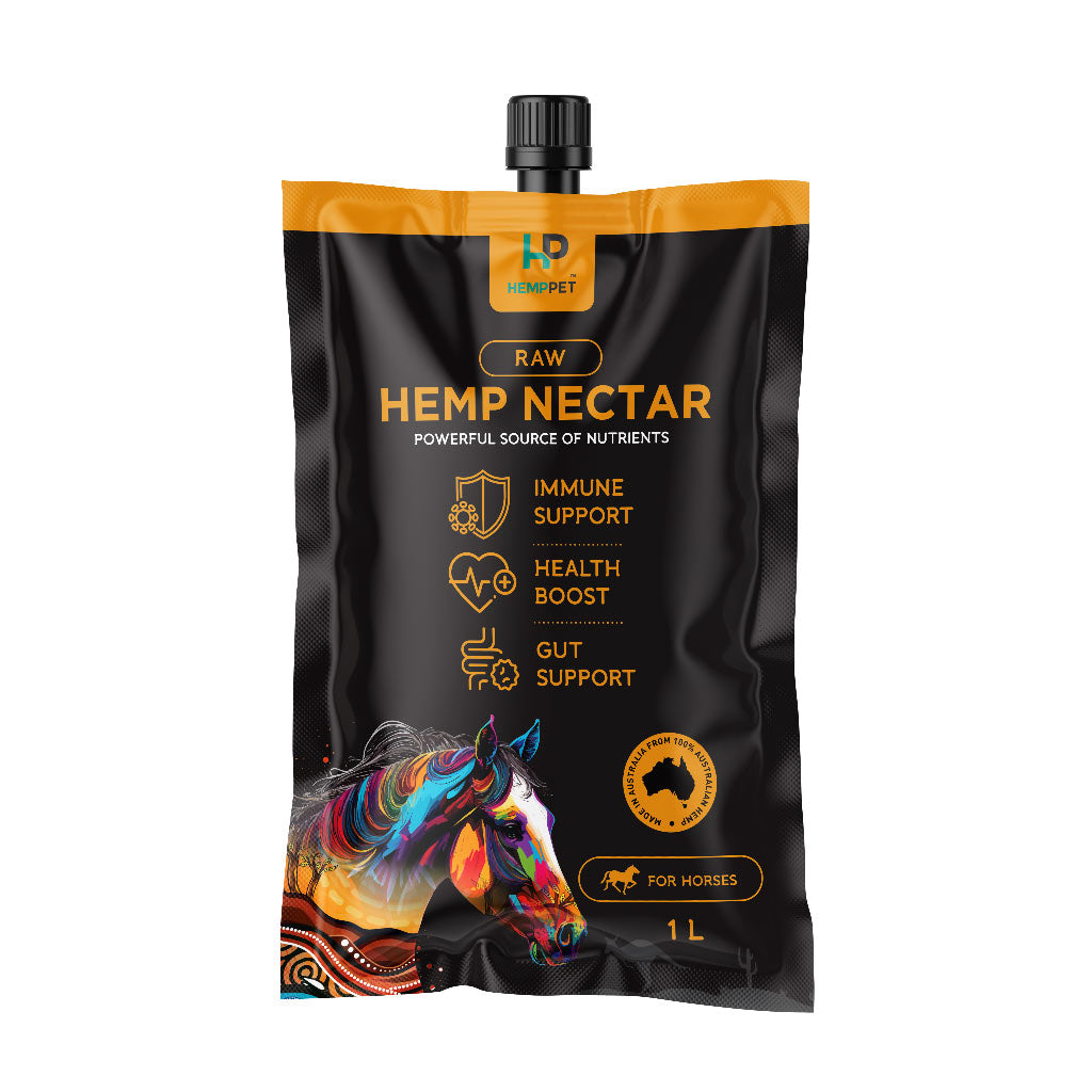 Raw Hemp Oil for Horses 1L