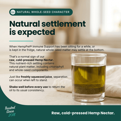 Immune Support - Hemp Oil for Dogs 100ml