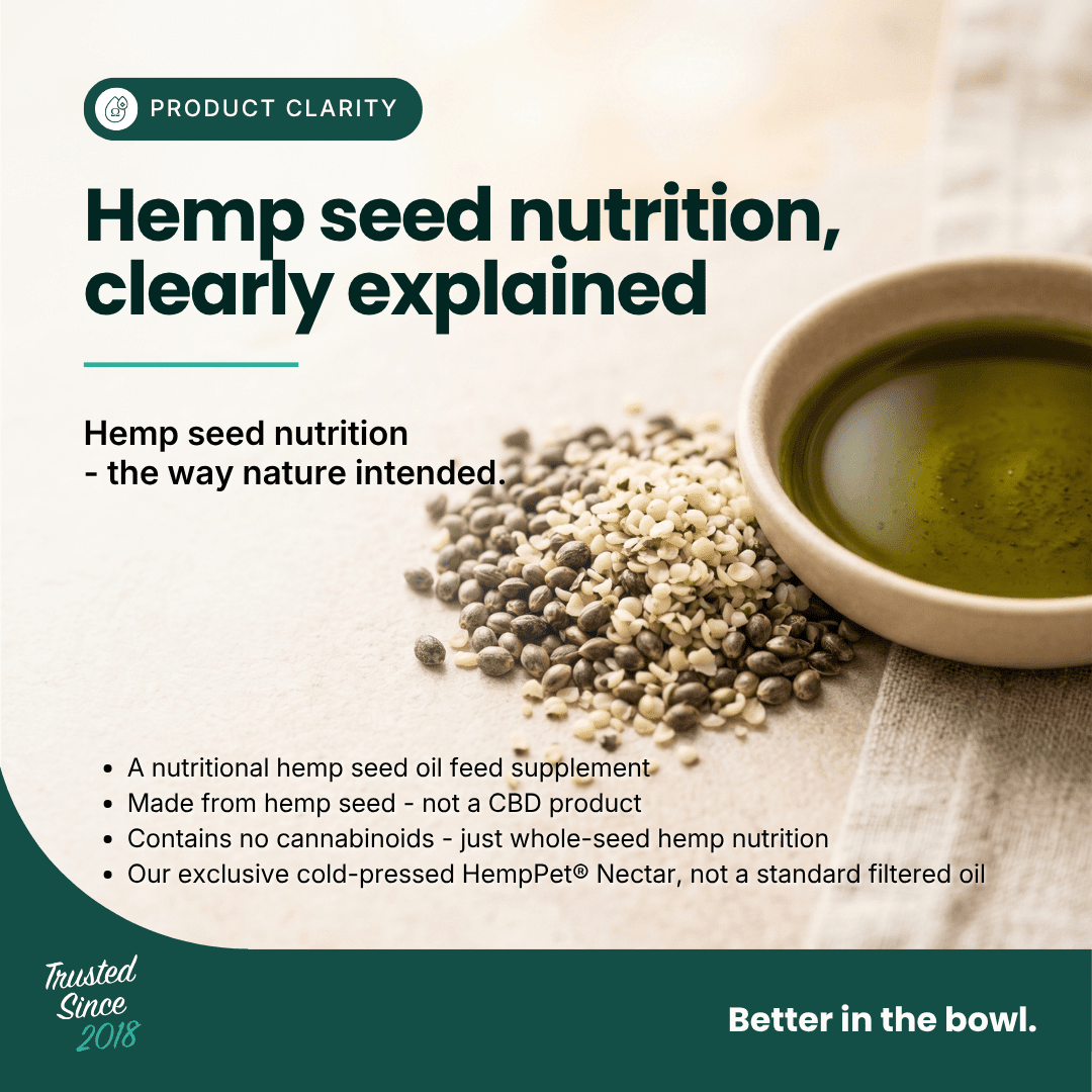 Mobility Supplement - Hemp Oil for Dogs 100ml