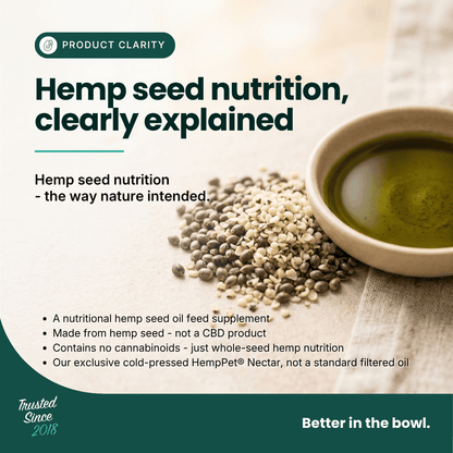 Mobility Supplement - Hemp Oil for Dogs 100ml
