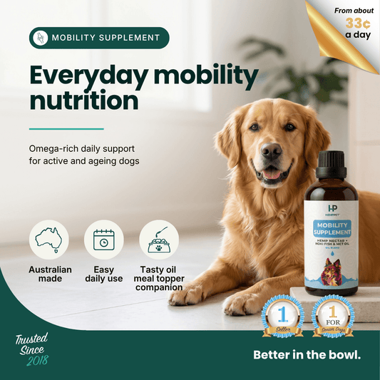 Mobility Supplement - Hemp Oil for Dogs 100ml